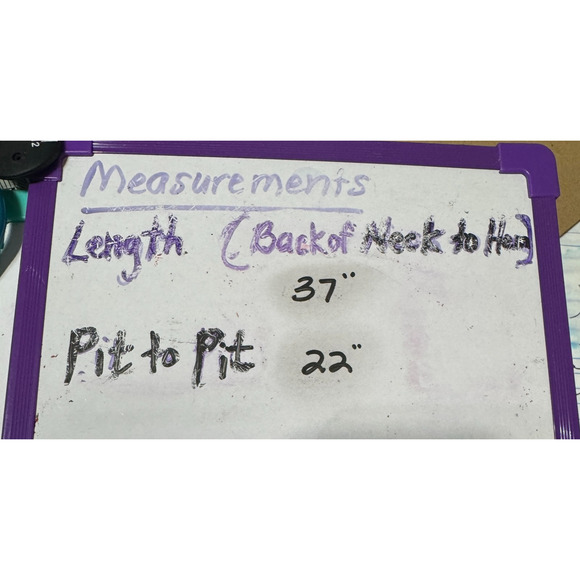 JUSTFAB Linen Blend Stripe Shift Dress Swim Cover Up Women's XL FLAW - Picture 9 of 10